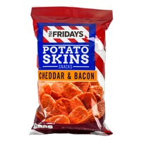 Bulk T G I Friday S Cheddar Bacon Potato Skins Snack Chips 4 5 Oz Bags Dollar Tree