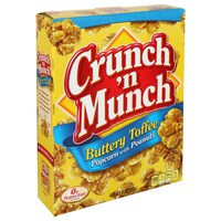 Bulk Crunch N Munch Buttery Toffee Popcorn With Peanuts 6 Oz Boxes Dollar Tree