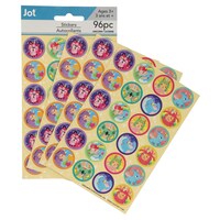 View Jot Unicorn and Llama Sticker