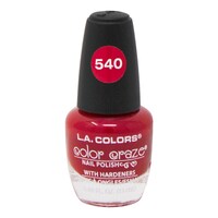 Bulk L A Colors Color Craze Animated Red Nail Polish 0 44 Oz Bottles Dollar Tree