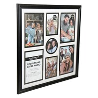 Bulk Special Moments Black 7 Photo Collage Frame 12x12 In Dollar Tree