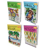 Download Bulk Kick Back And Color To Music Adult Coloring Books 31 Pages Dollar Tree