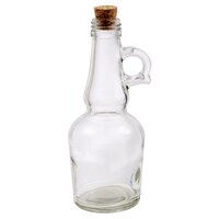 Download Bulk Clear Glass Bottles With Round Handles And Cork Stoppers 7 In Dollar Tree
