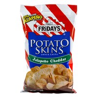 Bulk T G I Friday S Jalapeno Cheddar Potato Skins Snack Chips 4 5 Oz Bags Dollar Tree