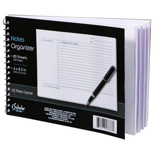 FABER CASTELL AGENDA Organizer 15x12 cm pelle nera + roller