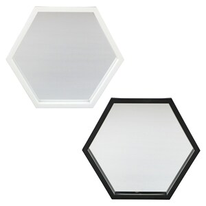 Buy wholesale Mirror hexagons 8 pieces - Self-adhesive mirror