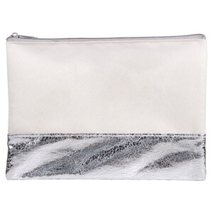 View Cream Colored Cosmetic Bags with