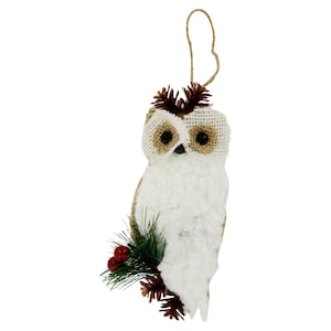 View Polyfoam Christmas Owl Ornaments, 4.375