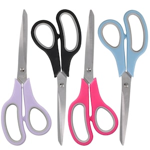 Thornton's Art Supply Soft Grip Spring-Assisted 8 inch Scissors