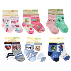View Baby Socks with Lurex, 2-pair