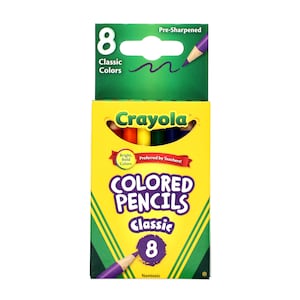 Crayola Colored Pencils Box of 12 [Pack of 8 ]