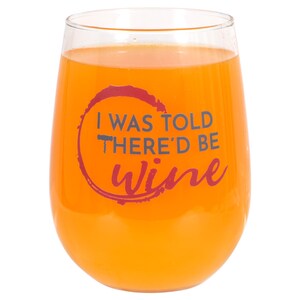 Drink Your Wine We Have Crafts to Do | Stemless Wine Glasses with Funny Sayings