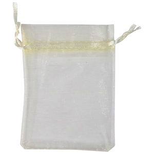 View Baby Shower Organza Drawstring Bags,