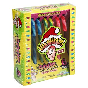View Warheads Candy Canes, 2.53 oz.