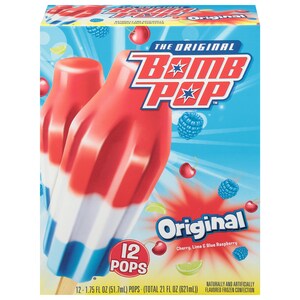 View Bomb Pop Original Ice Pop,