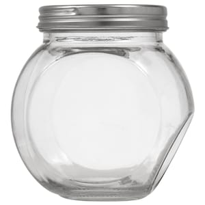 COOKIE JAR Miniature, Screw Cap Glass Jar With 12 Cookies – Badger's Bakery