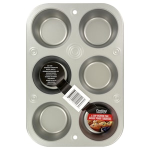 Twin Towers Trading 6-Cup Non-Stick Cupcake Pan Twin Towers Trading