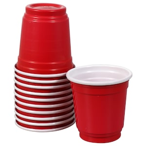 48 Translucent Plastic Cups, 16 oz at Dollar Tree