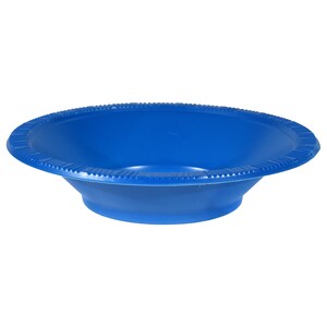 Arrow Plastic 19905 Large Plastic Bowl, Blue, 7 Quart 