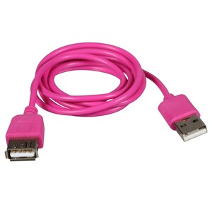 Bulk E-Circuit Colorful USB Extension Cables, 29.25 in. | Dollar Tree