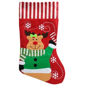 View Christmas House Character Stockings with