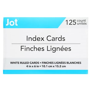 5x7 Index Cards 