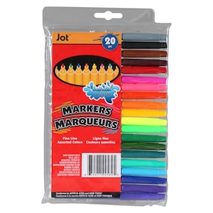 Washable Waterproof Markers Set of 9