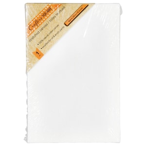 Crafter's Square White Stretched Canvases, 8x10 in.