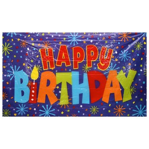 View Colorful Happy Birthday Wall Murals,