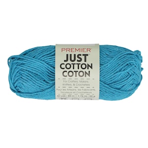 Lot 2 Sunset Just Cotton Premier Yarn 2.1 oz 104 Yds 1023-37 New Desta –  Destashify