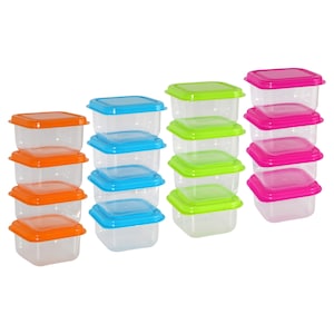 BEAD STORAGE SOLUTIONS Craft Organizer w/Lid and Small 8-Piece Containers  (6-Pack) BSS-0288 + 6 x BSS-0516 - The Home Depot