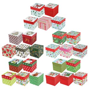 Formosa Crafts - Square Christmas Gift Boxes Ornaments