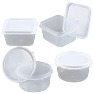 Set of 1-CLY Plastic Snack Containers Lock-Top Lids 3-ct. Bonus Pack Plastic  Containers Storage Small Plastic Containers Organizing Plastic Containers  Food Plastic Containers Bulk Assorted Colors Vary 
