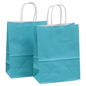 Buy Medium Landscape Gift Bag - Blue Just For You for GBP 1.29
