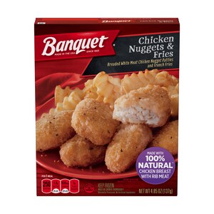 View Banquet Chicken Nuggets with Fries