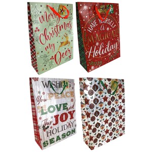 View XL Christmas Gift Bags