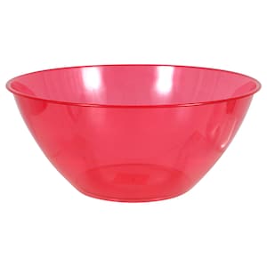 Red Oversized Bowls 4 Pack Large Over 8 Wide BPA-FREE 44oz FREE SHIPPING