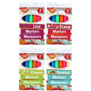 Jot Washable Fineline Markers, 20-ct. Packs