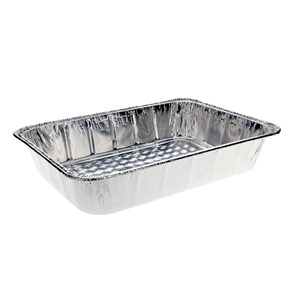 Disposable Aluminum Giant Lasagna Baking Pan 14.5 x 10.63 x 2.94 - 100