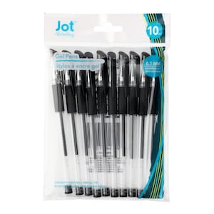 New ! 2 x 10 counts Jot Mini Gel Pens Assorted Colors