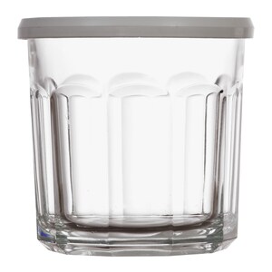 Luminarc Working 14 oz. Glass Storage Jar and Cooler with White Lid (Set of  4) N7593 - The Home Depot