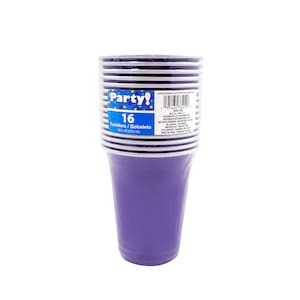 16oz Dark Purple Cold Cups – One Stop Cups
