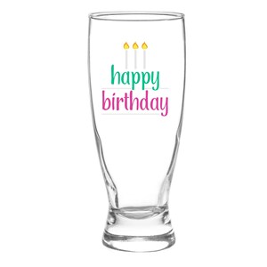 Fancy Happy Birthday Premium 425ml Beer Glass – Harvey Norman