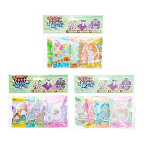 Easter Egg Wack-a-pack Balloon Surprise! 3 Pack of 4 Self-inflating Foil  Balloons- Various Designs