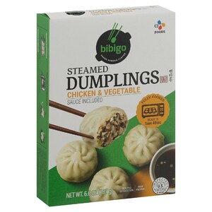 Bibigo Frozen Korean-style Steamed Chicken & Vegetable Dumpling - 6.6oz :  Target