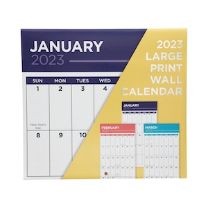 View 2023-2024 Large Print Wall Calendars