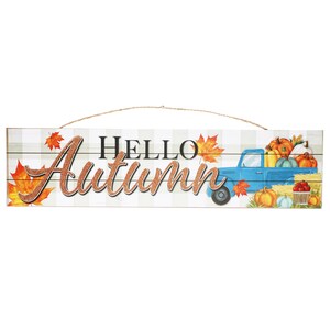 View Horizontal Hanging Harvest Decor Signs,