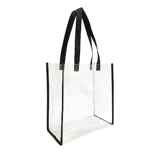 View Clear Tote Bag, 12x12 in.