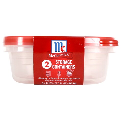 View McCormick Sandwich Storage Containers, 2ct.