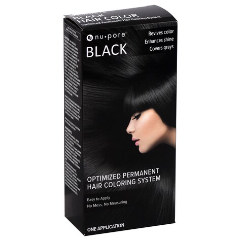Bulk Nu Pore Black Hair Coloring System Dollar Tree
